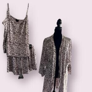 Tahari 3 piece pj’s set, 22” armpit to armpit (1XL) cami, shorts, robe